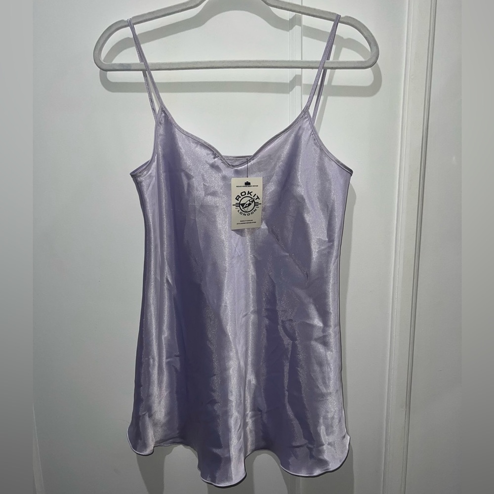 Lavender Vintage Slip Dress
